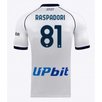 Camiseta SSC Napoli Giacomo Raspadori #81 Segunda Equipación Replica 2023-24 mangas cortas